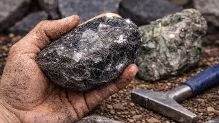 Why Certain Black Rocks Consistently Appear Near High-Value Gemstones