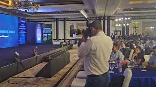 Anchor Nepa hosting the BMC Tech Leadership summit 2023