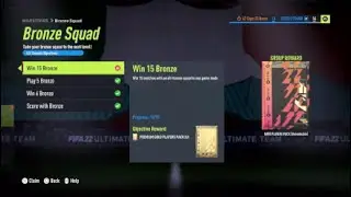 FIFA 22 - BRONZE SQUAD MILESTONE COMPLETE - WALKOUT 25k pack, 50k pack OP