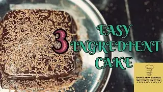 Easy 3 Ingredient Cake Recipe | Oreo Cake | Tamil Cooking Channel
