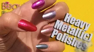 🇩🇪🛍️Neue Beauty Bigbang Metallische Nagellacke & Swatches auf meinen N&auml;geln