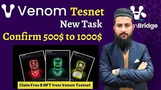 Venom Testnet New Task | Venom Testnet Bridge task | How to Complete Venom Bridge #venomtestnet