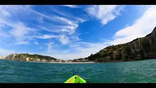 Etretat | France | Normandy region | Kayaking in Etretat France