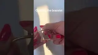 Cartier Juste Un Clou | How to open the Cartier Juste un Clou bracelet #cartier #shorts