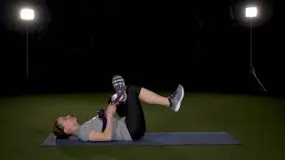 Reclining Pigeon Pose (Hip Stretch) | Anchor Down Sports Performance