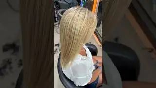 BLONDE BOMBSHELL💫Full highlights transformation stunning results! #blonde #highlights #beforeafter
