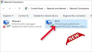 How To Fix Wi - Fi - Attempting To Authenticate Error - Windows 11 / 10 / 8 / 7 - 2022