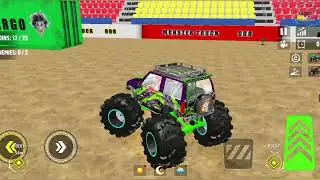 Monster Truck Derby Stunt Demolition #gameplay #Cargame te