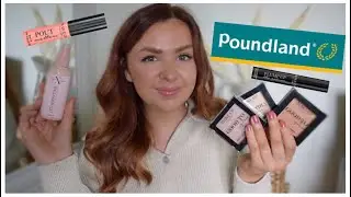 Testing POUNDLAND Makeup *FULL FACE* | &pound;1 Makeup First Impressions | MAY 2021 | Mollie Green