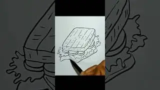 How to Draw SANDWICH #shorts