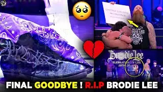 😭 FINAL Good Bye Brodie Lee ! RIP Luke Harper, AEW Dynamite Brodie Lee TRIBUTE Show #RIPBrodieLee