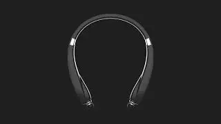Da Capo SX-991 Foldable and Retractable bluetooth wireless neckband.