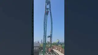Insane Vertical Lift Hill- SPEED water coaster at Energylandia #themepark #waterride #energylandia