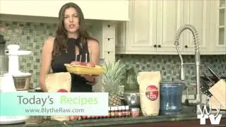 Raw Food Recipe Demo- Apples & Honey Divine Divine- 