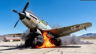 RARE OLD AIRPLANE Engines Cold Starting Up That Will Make Your Day 12