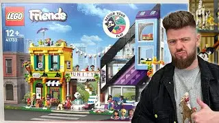 SKLEP WNĘTRZARSKI I KWIACIARNIA W ŚRÓDMIEŚCIU 🏬 LEGO FRIENDS 41732 RECENZJA