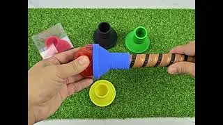 Park Golf Ball Pickers, Park Golf Ball Pick up Tool, Durable Silicone Suction Cups, 67*67*67mm