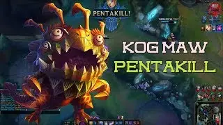 Best Kog'maw Pentakill Montage 2017 [ LOL MHP GAMING ]