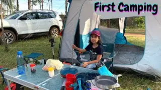 First Camping with Tata Safari / #ashutoshdash #learnwithpari