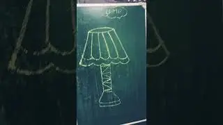 lamp drawing step