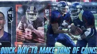 FASTEST AND EASIEST WAY TO MAKE COINS IN MADDEN 18! DOUBLE OR TRIPLE YOUR COINS! | MUT 18 COIN TIPS