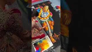🔥🙏ஓம் நமோ நாராயணா 🔥🙏 #art #painting #artist #artwork #acrylicpainting