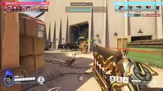 Great Support and Tank game by Bap and Illy by SHLUMP &mdash; Overwatch 2 Replay AOGX7F