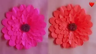 How to make paper daisy  flower ||