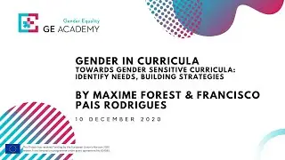 Gender in curricula | Towards gender sensitive curricula: identify needs, building strategies