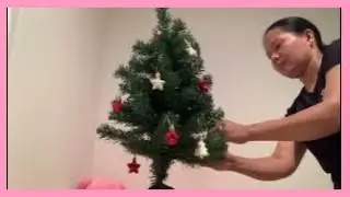 MY CUTE XMAS TREE GIVEN BY MY MADAM ||Jonelyn Channel