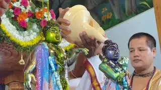 Sri Sri Krishna Balaram ISKCON Trivandrum - Brahmotsav 2024 Abhishekam