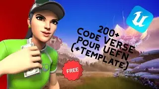 🎨 200+ Codes VERSE et Templates de Maps GRATUITS Pour UEFN ! 💻