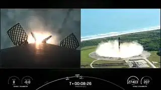 Landing of the Falcon 9 | Space X | #spacex #falcon9 #rocketlanding #sciphytech