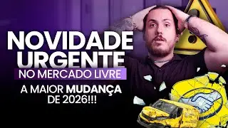 NOVIDADE URGENTE NO MERCADO LIVRE: A MAIOR MUDAN&Ccedil;A DE 2026!!!