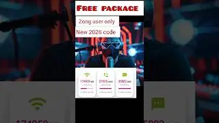 Zong Free MB Gas Code 2026 🔥 Zong Free Internet