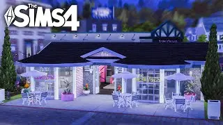 Sims 4 Bubble Tea Bar [Speed Build]