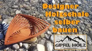 Bauanleitung | Designer Holzschale mit Stichs&auml;ge selber bauen