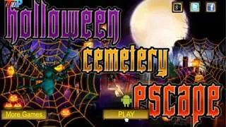 Halloween Cemetery Escape Walkthrough