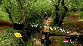 MTB San Servolo trails (Poreč, Hrvaška): So to najkrajši urejeni traili?