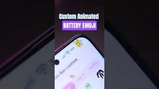 Custom Emoji Battery Icon 🔋#emojibattery #ghatakapps #tiptoptech