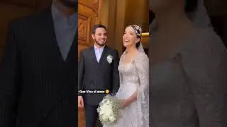 HERMOSA Y DULCE NOVIA FELIZ EL DIA DE SU BODA 👰&zwj;♀️#shorts #wedding #novios