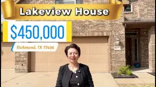 Ep 1: $450,000｜2774SqFt｜Richmond 77406｜Lakeview｜Gated community｜#realestate #houstonrealestate