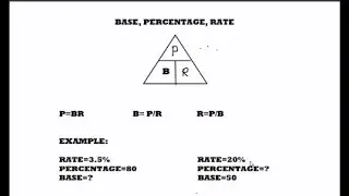BASE, PERCENTAGE, RATE