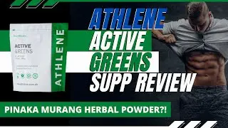 ATHLENE ACTIVE GREENS SUPPLEMENT REVIEW  [ CONCENTRATED HERBAL BLEND POWDER DRINK MIX ]