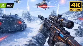 US LAUNCHES OPERATION TO WINTERS ATTACK | Realistic Graphics Gameplay [4K 60FPS HDR]  Battlefield