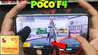 SD 870🔥90FPS POCO F4 WITH FPS METER | POCO F4 90FPS PUBG/BGMI TEST SAMSUNG,A3,A5,A6,A7,J2,J5,J7,S5