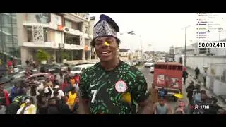 Speed celebration: 50 million subscribers #algerie #maroc #egypt #مشاهير #ishowspeed #funny 