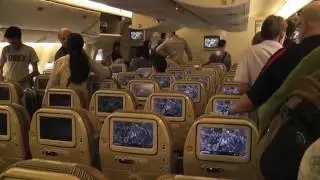 Etihad 777 Inflight Skycouch Experience