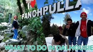 Panchpula water Fall, Dalhousie local attraction, tourist place in Dalhousie #dalhousie #snowfall