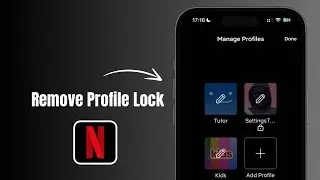 How to Remove Netflix Profile Lock?